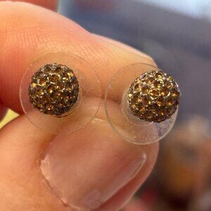 Anthropologie Rhinestone Stud Earrings